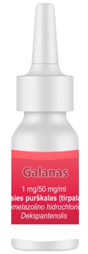 Galanas nosies purškalas. Ne tik slogai